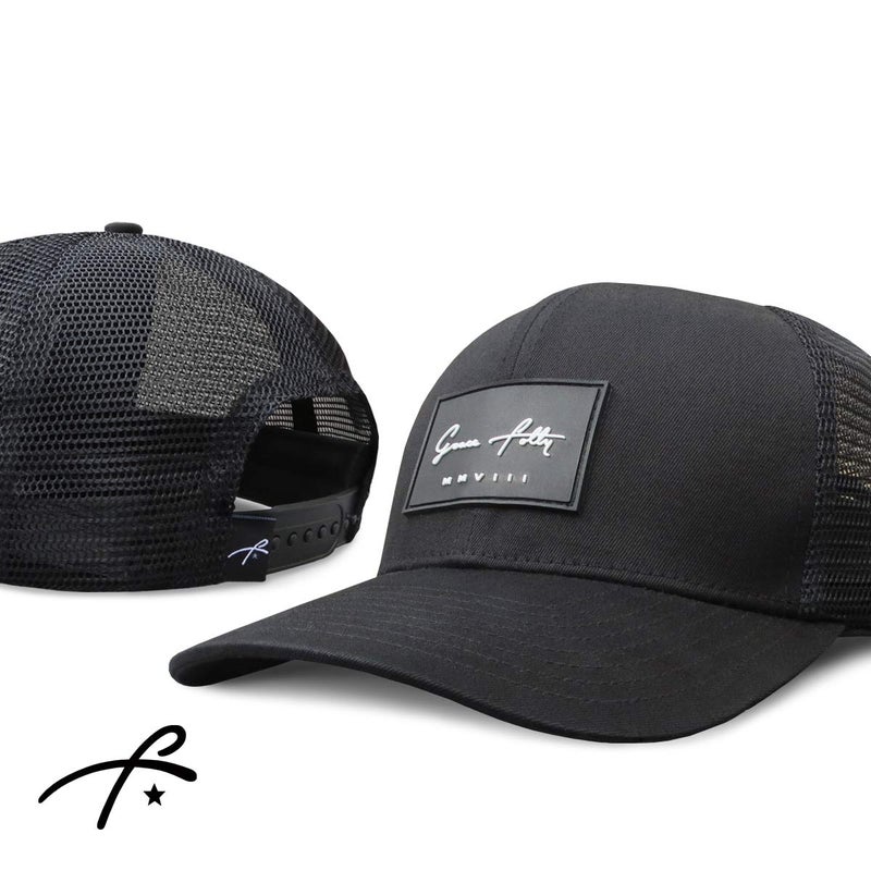 Grace Folly Trucker Hat for Men or Women- Many Cool Designs (Signature Black) - Image 5